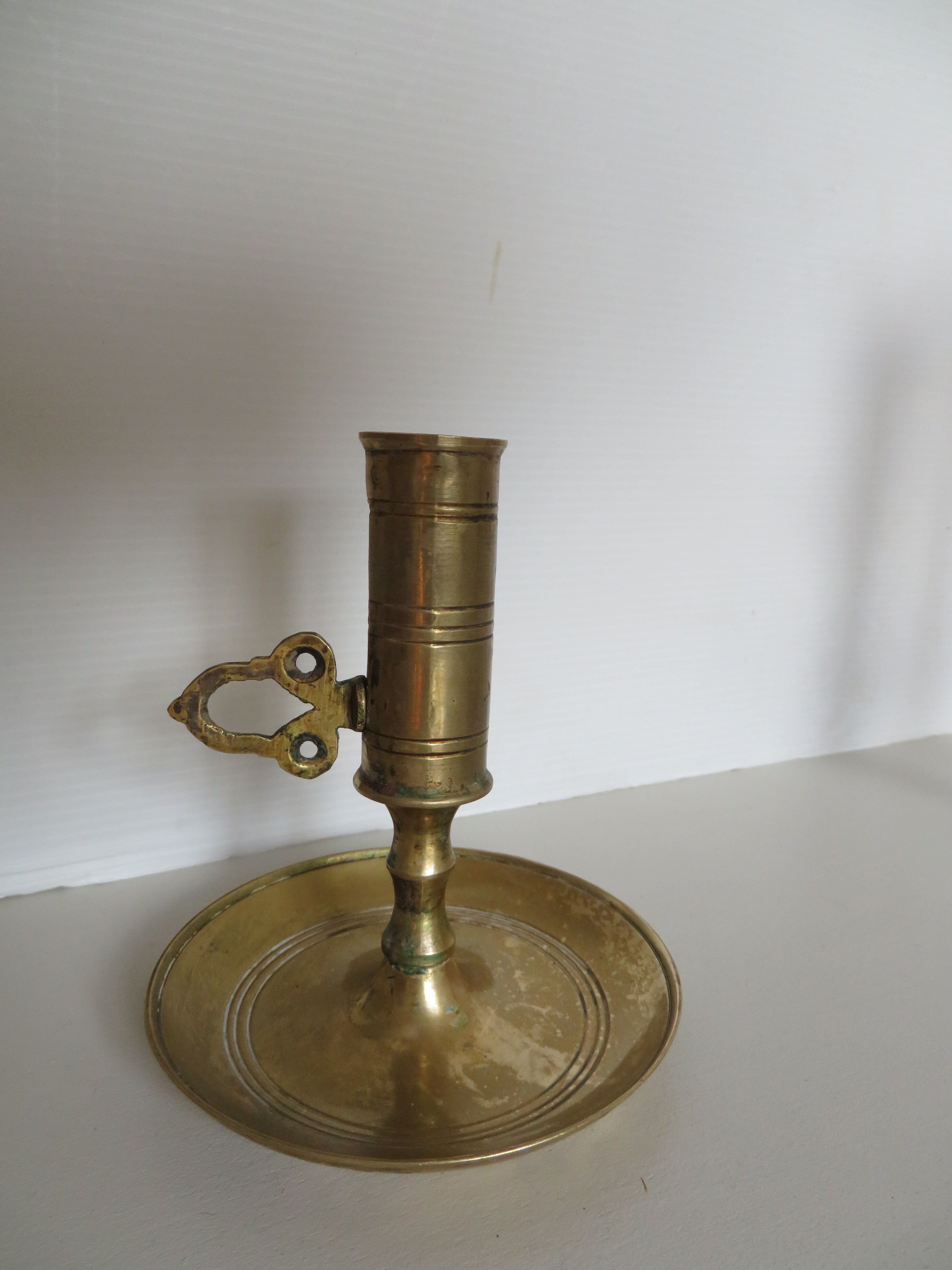 Brass candlesticks