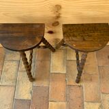 Pair of tripod stools