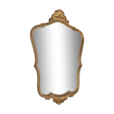 Vintage mirror gilded shell