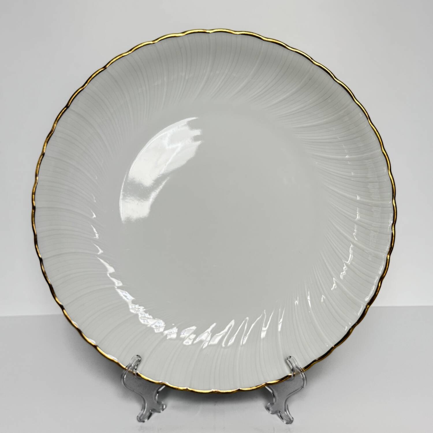 Large Bernardaud porcelain dish