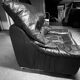Leather armchair from the 70s