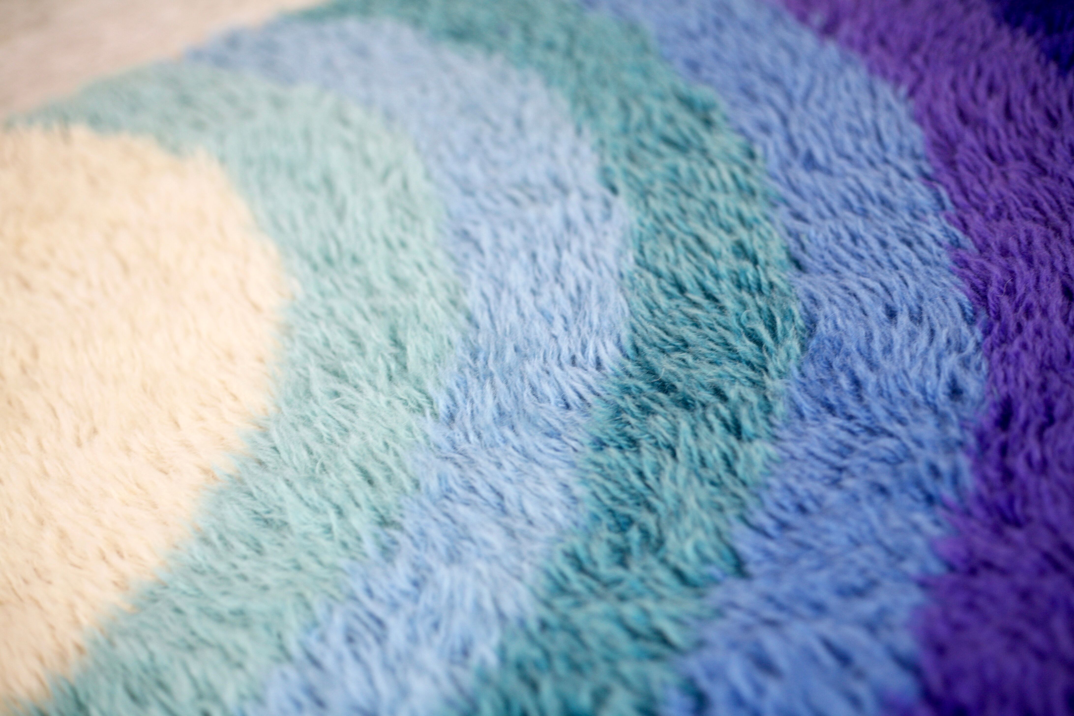 Carpet "Rainbow", Edition Desso, wool, circa 1970