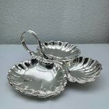 Christofle Silver-Plated Bonbonniere Serving Dish, Louis XV Style, Art Nouveau Period