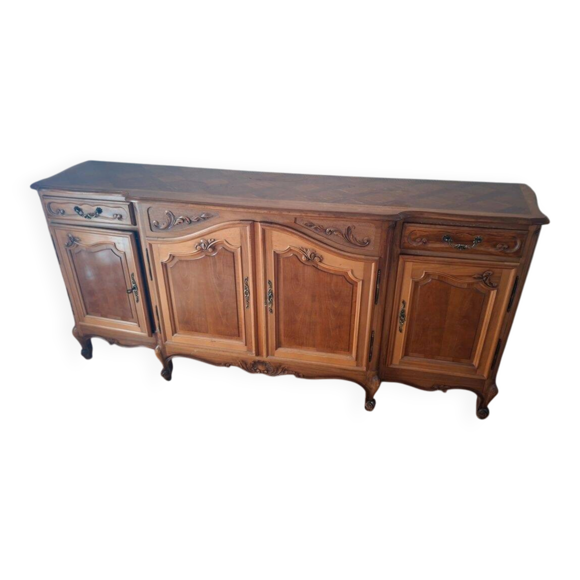 Cherry and oak buffet