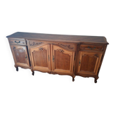 Buffet bas merisier et chêne