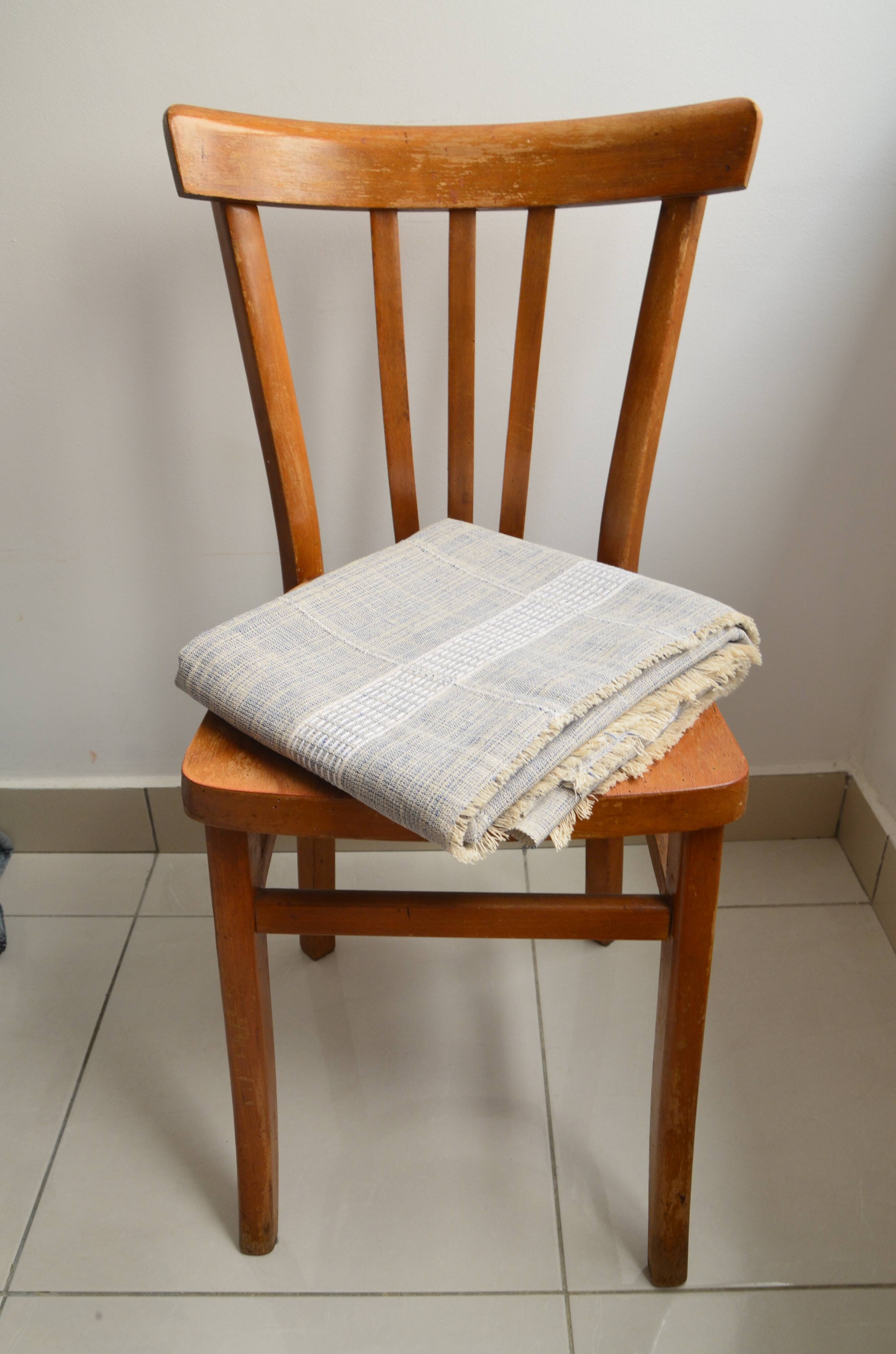 Jeté de lit en pagne kita, motif ethnique