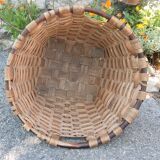 Basket in chestnut