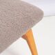 Curly grey chair from the 20th century, 1960s