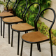 Paire de chaises Mobilor vintage du milieu XX°