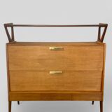 Louis Paolozzi bar cabinet René Godfrid edition