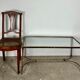 Table basse en bronze doré 1960