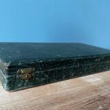 12 antique Ercuis table knives in silver metal