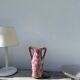 Art Deco pink ceramic vase