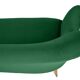 Sofa after renovation, 1960s, bottle green.
