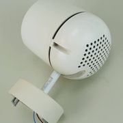 1/6 - adjustable WALL LAMP sconce staff duo spotlight, white, 1970s