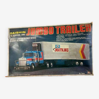 Vintage toy: daishin 1/30 jumbo trailer