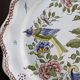 Hand-painted Rouen porcelain plate