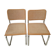 Paire de chaises B32 cesca Marcel Breuer