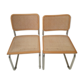 Paire de chaises B32 cesca Marcel Breuer