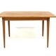 Scandinavian teak coffee/dining table, Sweden, 1950s