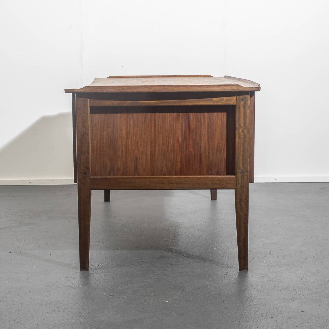 Bureau scandinave, teck, vintage, restauré