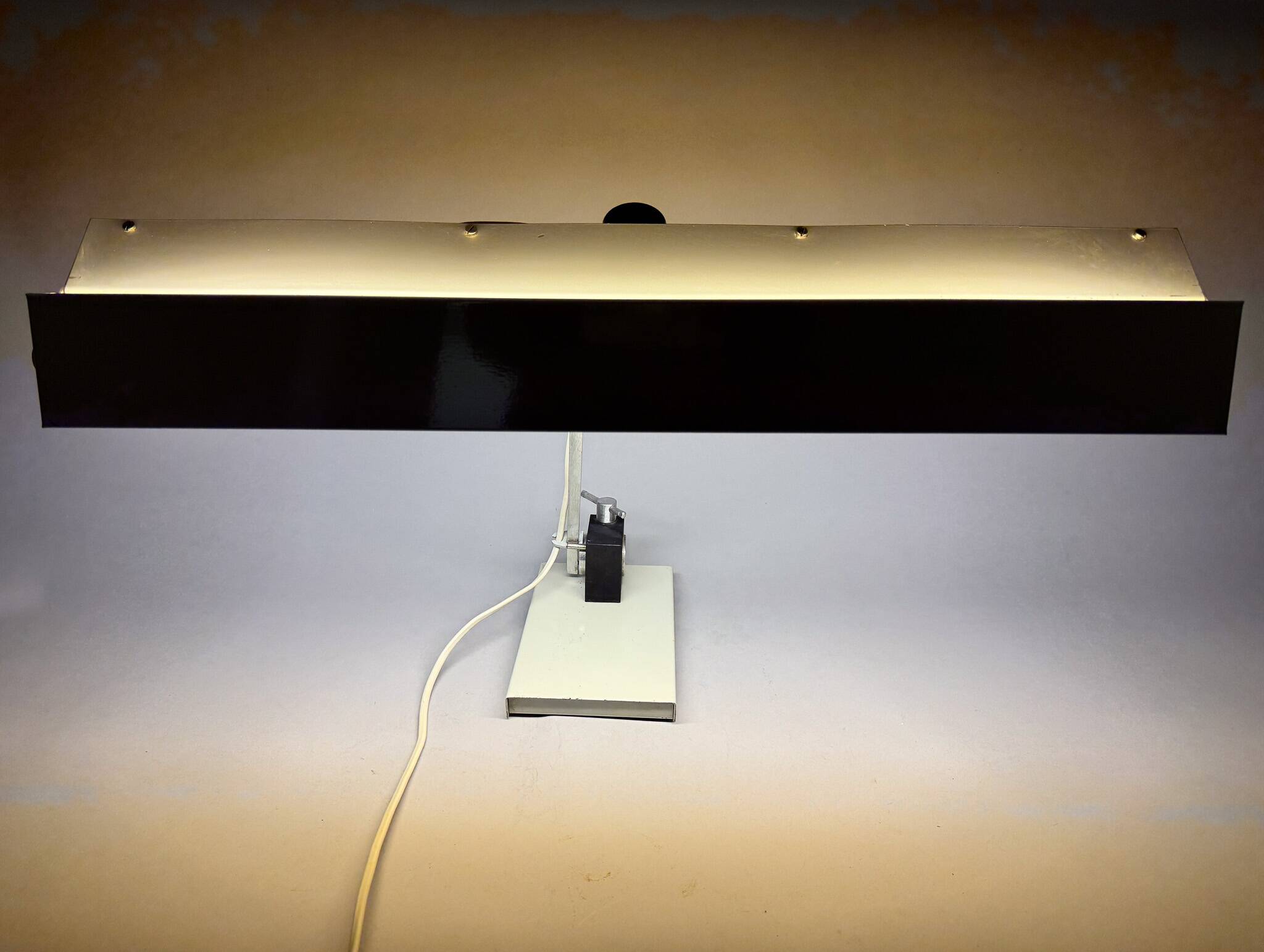 Space Age Metal Desk Lamp by Klaus Musinowski for VEB Dresden, Germany