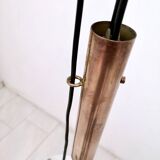 Adjustable Cylinder Pendant Mod. 437 by Tito Agnoli Produced by O-Luce, Ita