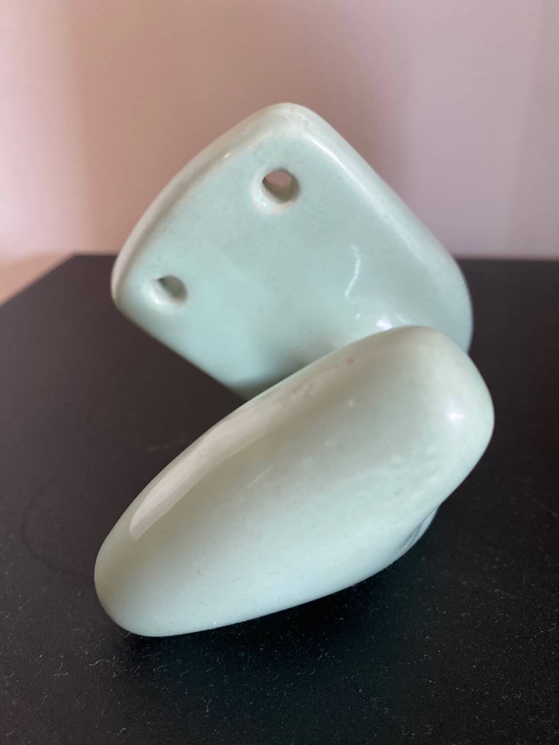 Ceramic towel holder