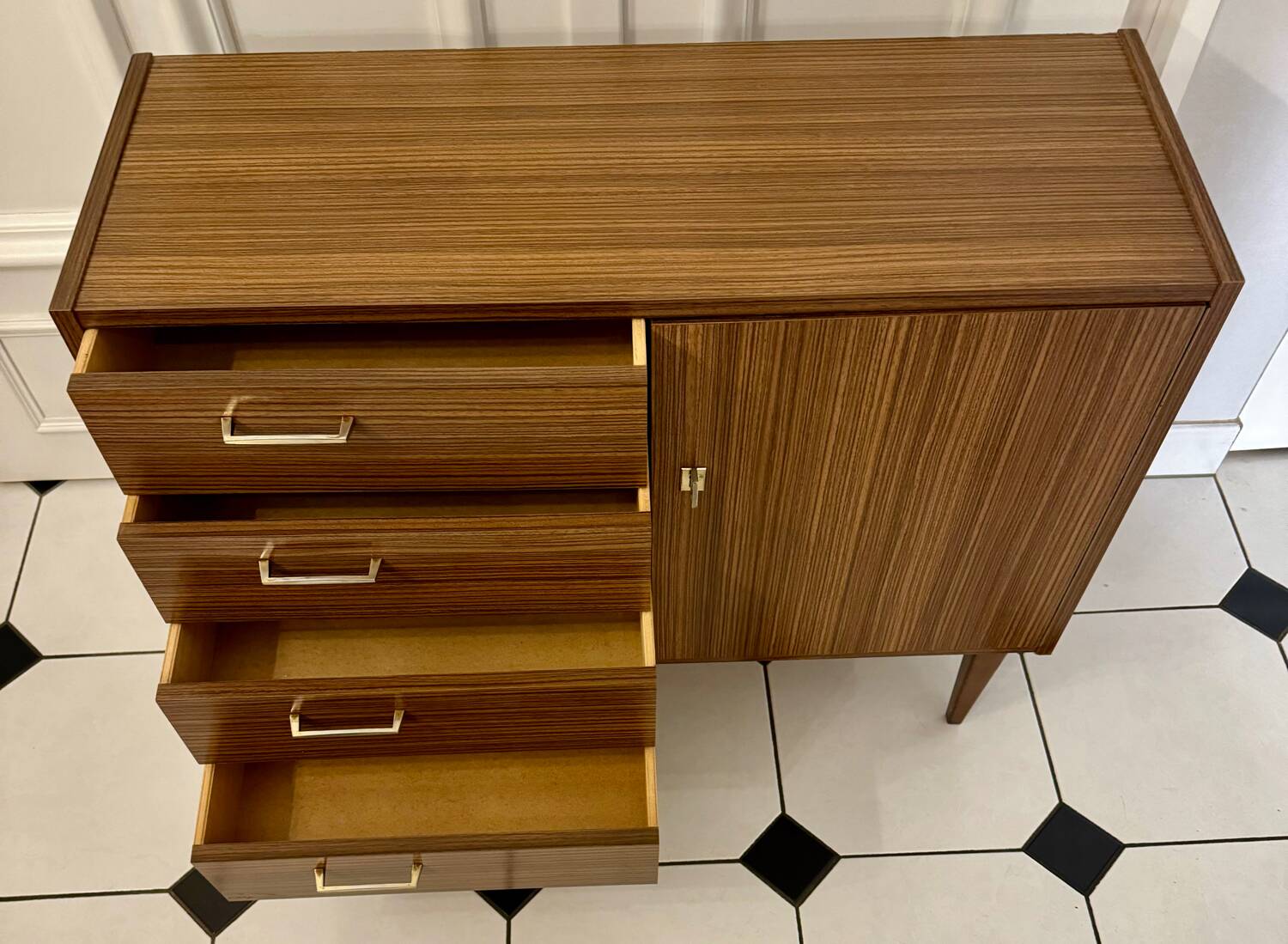 Buffet enfilade vintage scandinave
