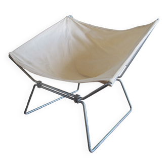 Mid-Century Ap-14 Butterfly Lounge Chair by Pierre Paulin for Polak, 1950s