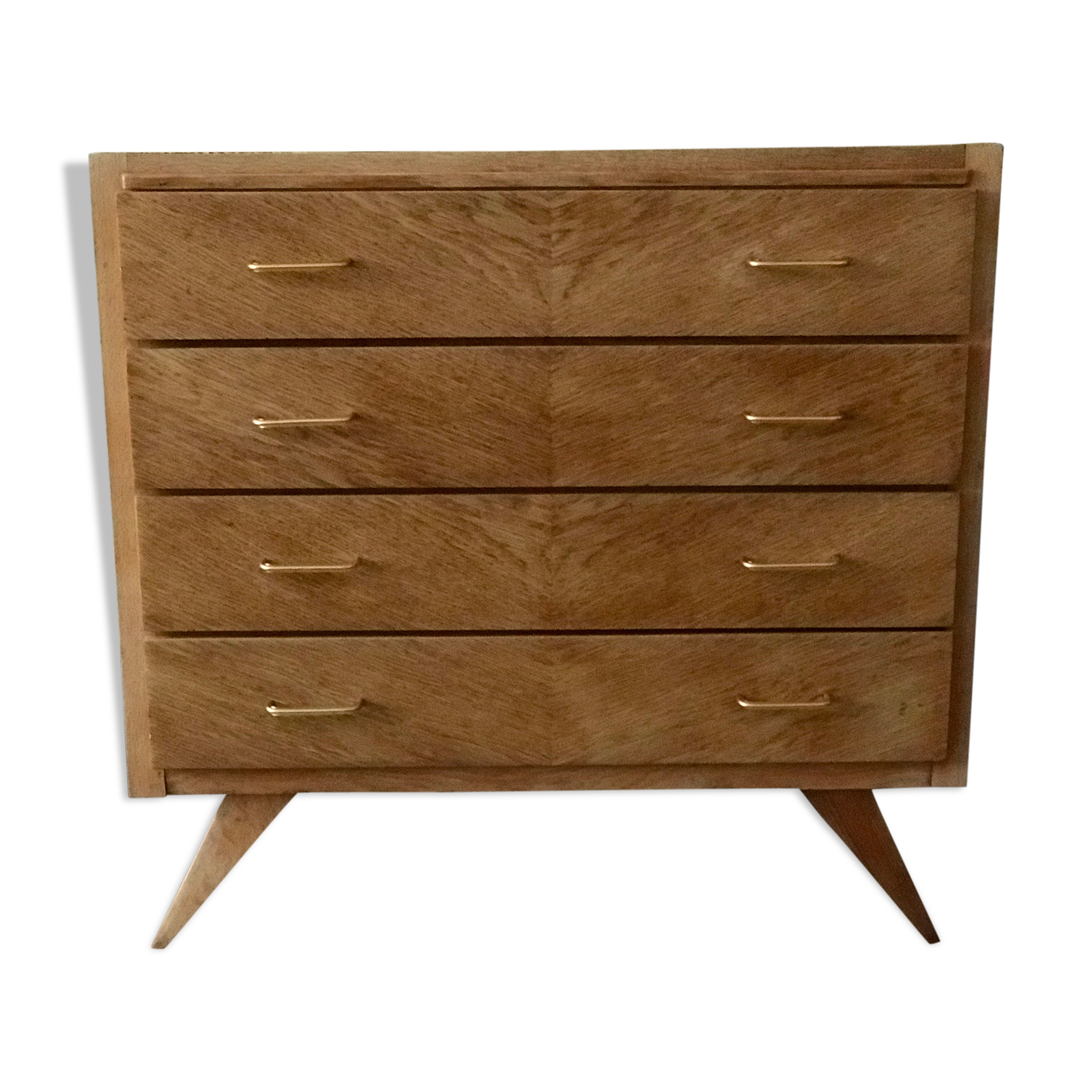 Beautiful Scandinavian chest of drawers from the 60s-foot compass