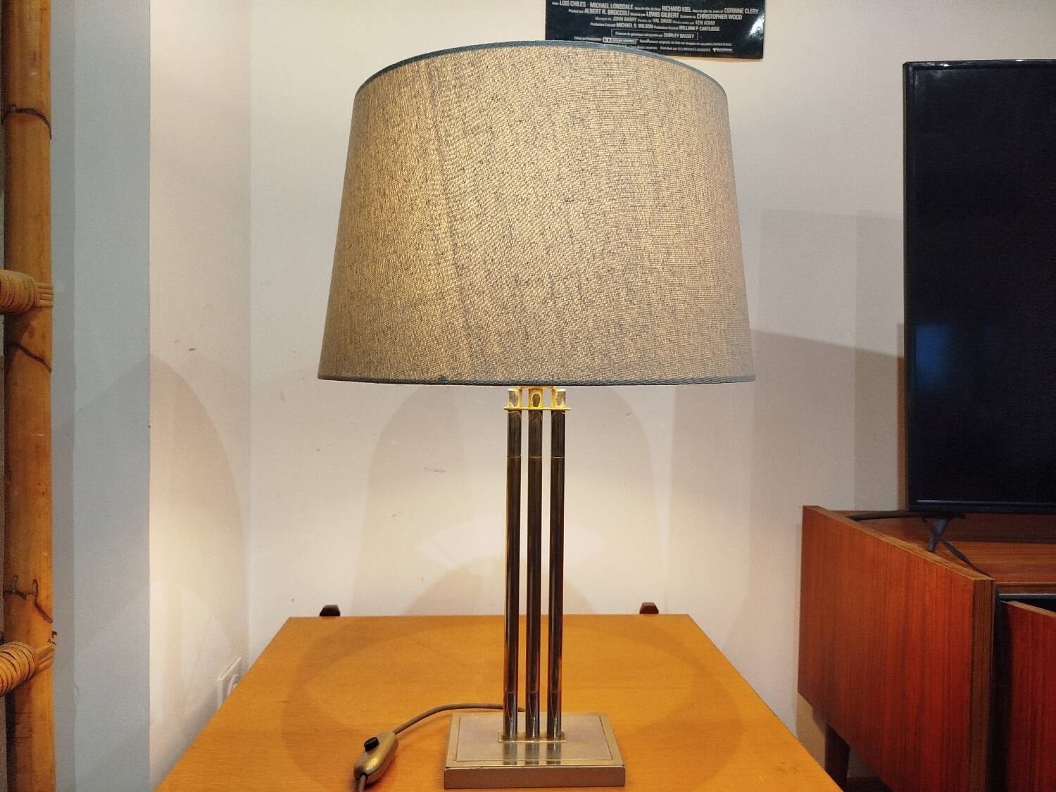 Large Hollywood Regency table lamp – 1970s