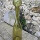 Glassblown glass decanter from the Biot collector glassworks