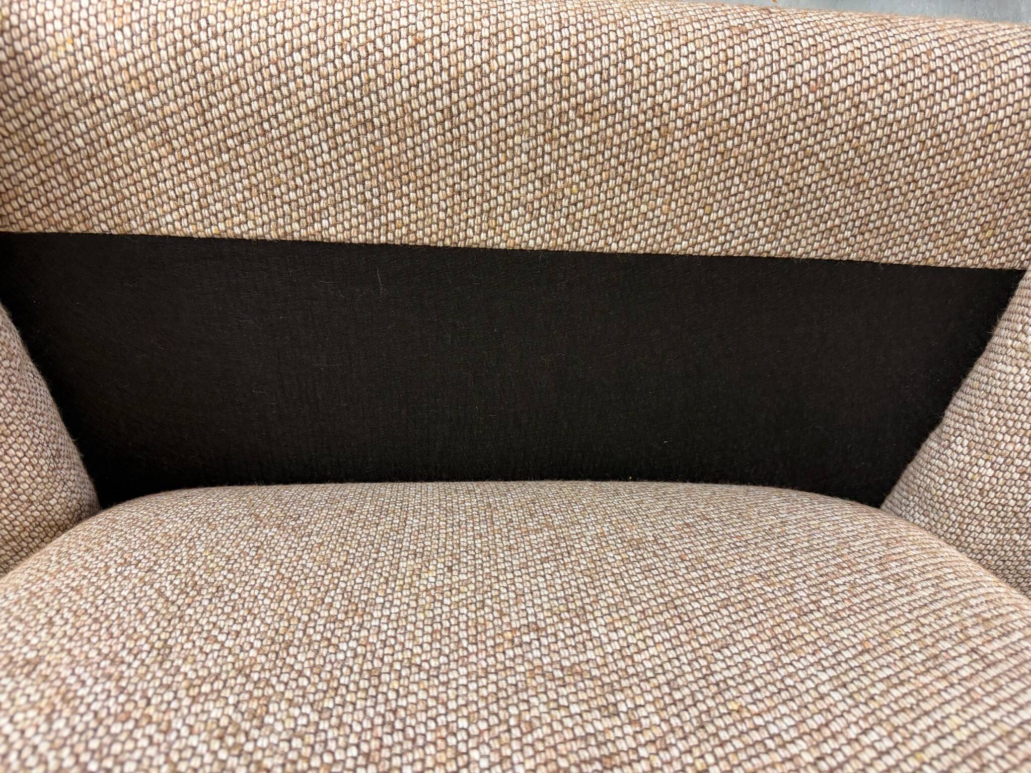 Vico Magistretti "Maralunga" 3-seater re-upholstered full wool sofa for Cassina