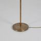 1980s patinated brass reading lamp