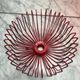 Tradig fruit basket by Ehlen Johansson red metal