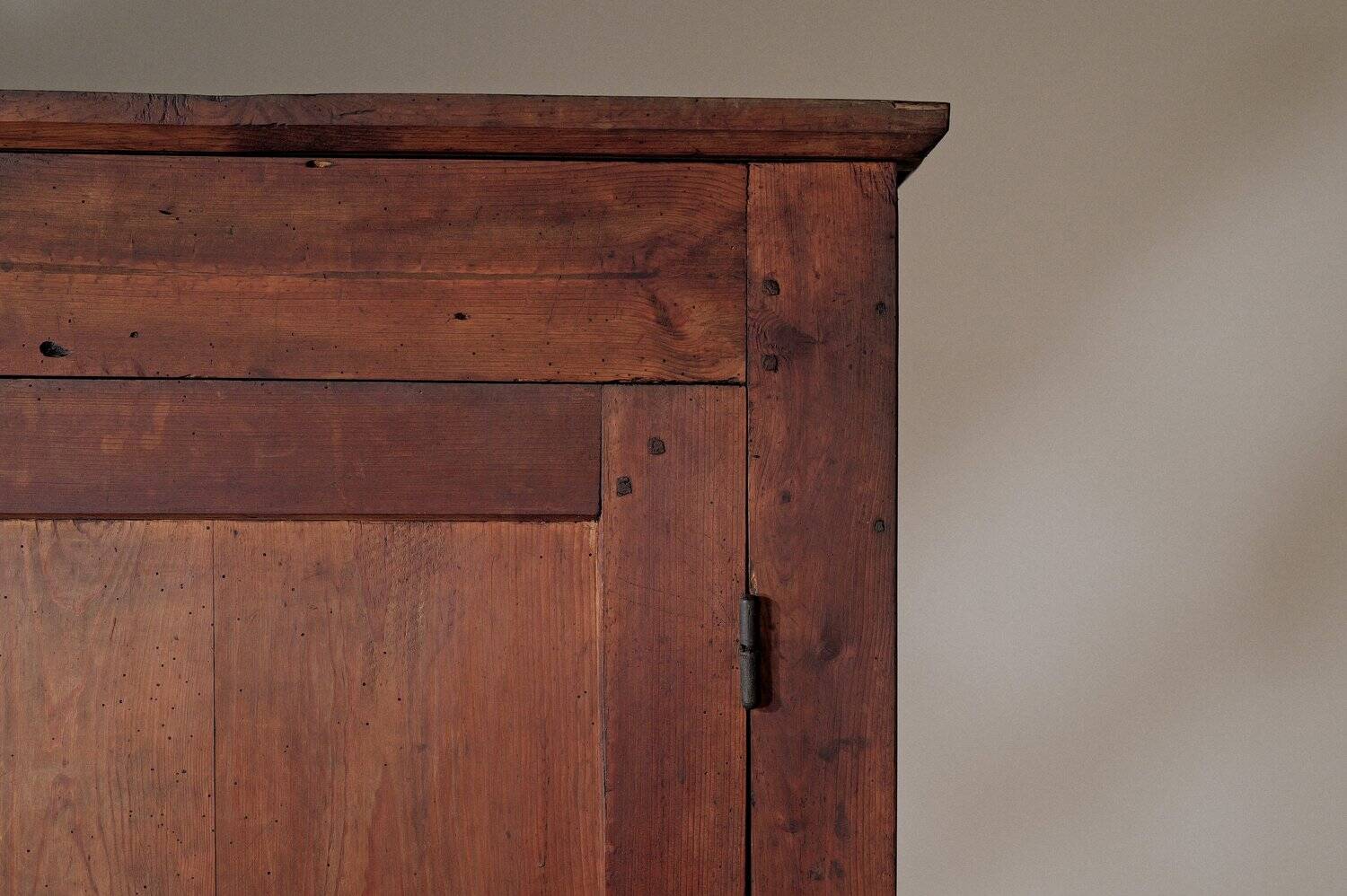 Single-door cabinet, folk art, Auvergne, 1900