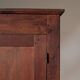 Single-door cabinet, folk art, Auvergne, 1900