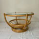 Rattan coffee table