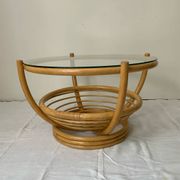 Rattan coffee table