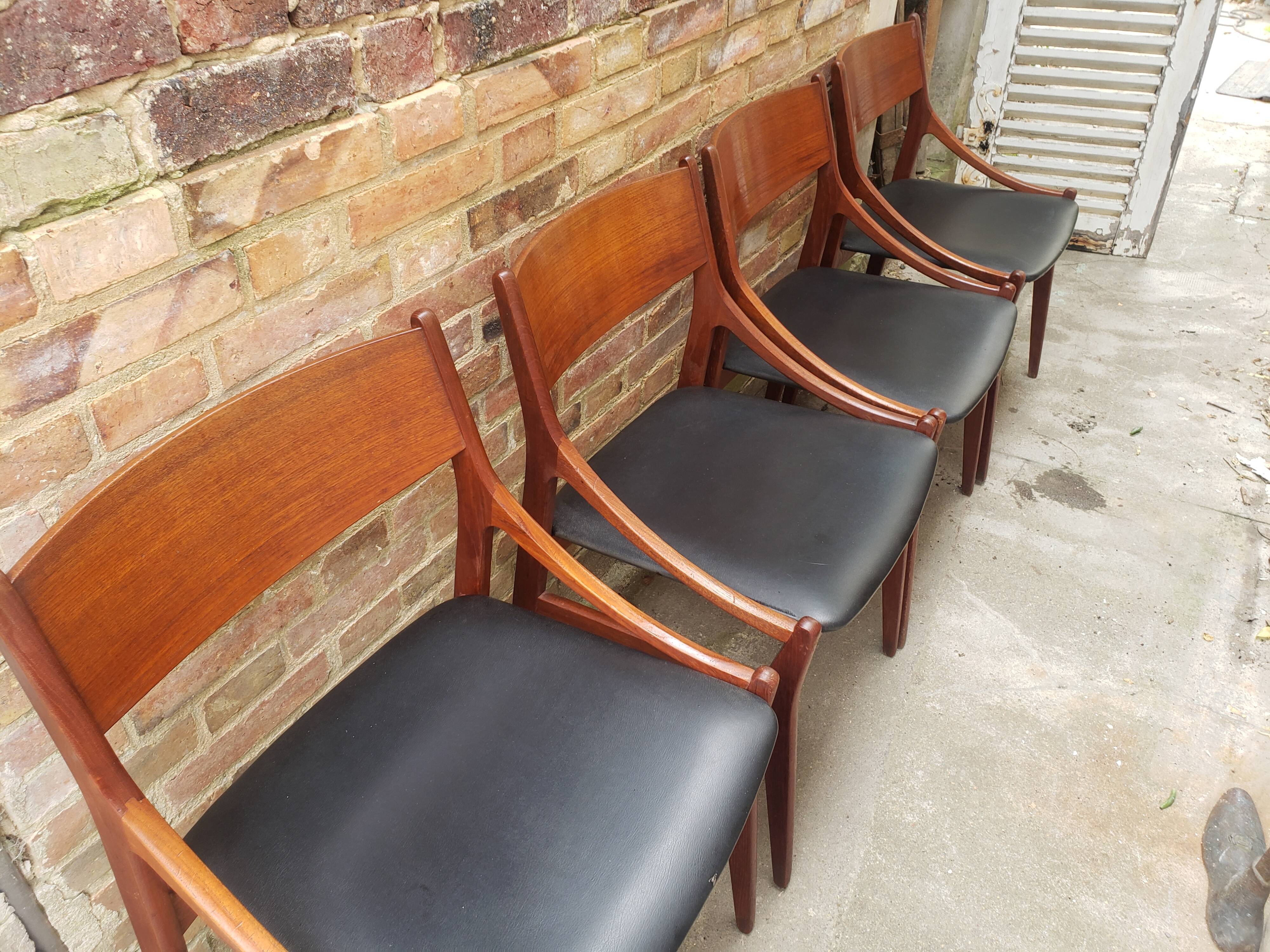 Danish Scandinavian chairs Verstevig Eriksen