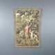 Decorative Aubusson tapestry, pastoral scene with putti.