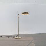 German Vintage Floor Lamp in Hollywood Regency Style in Brass by Florian Schulz