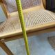 Vintage cane armchair – Pietro Olivo style / 70s-80s