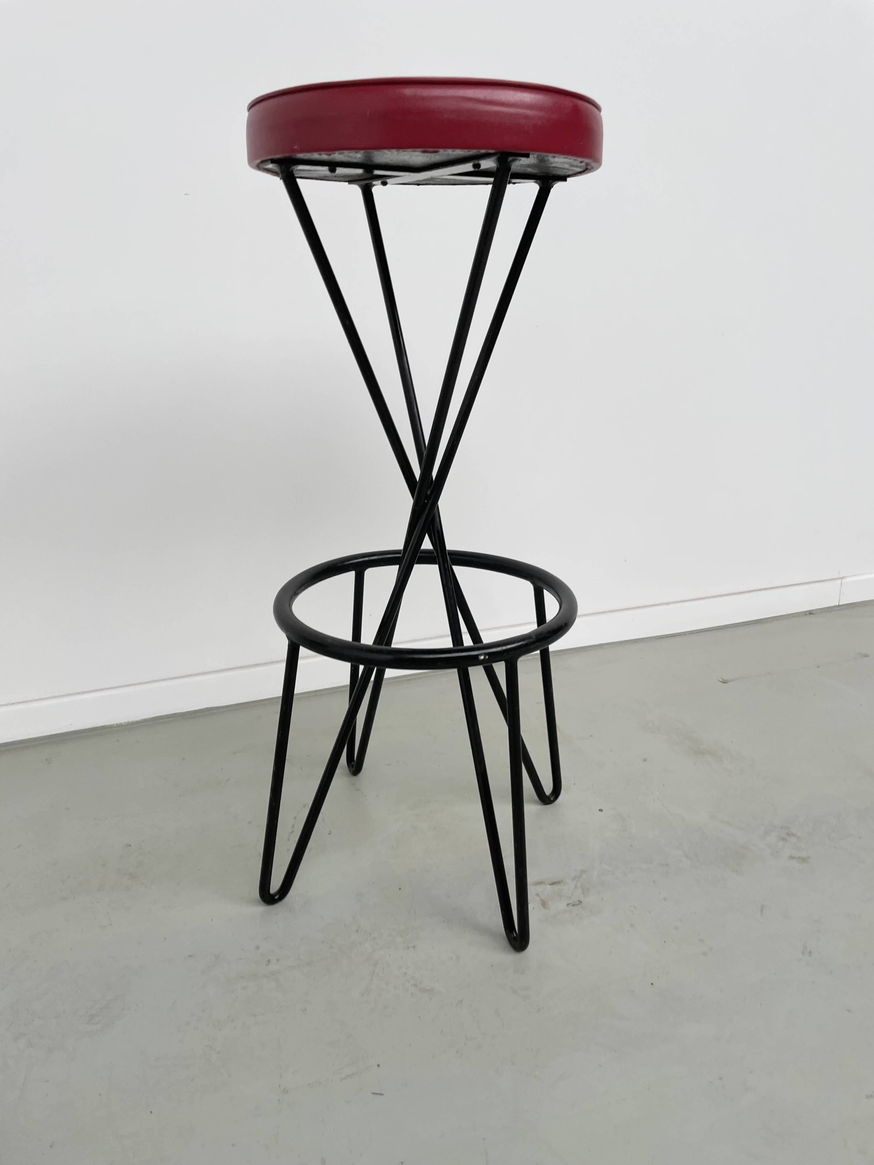 CM127 stool, Thonet 1950