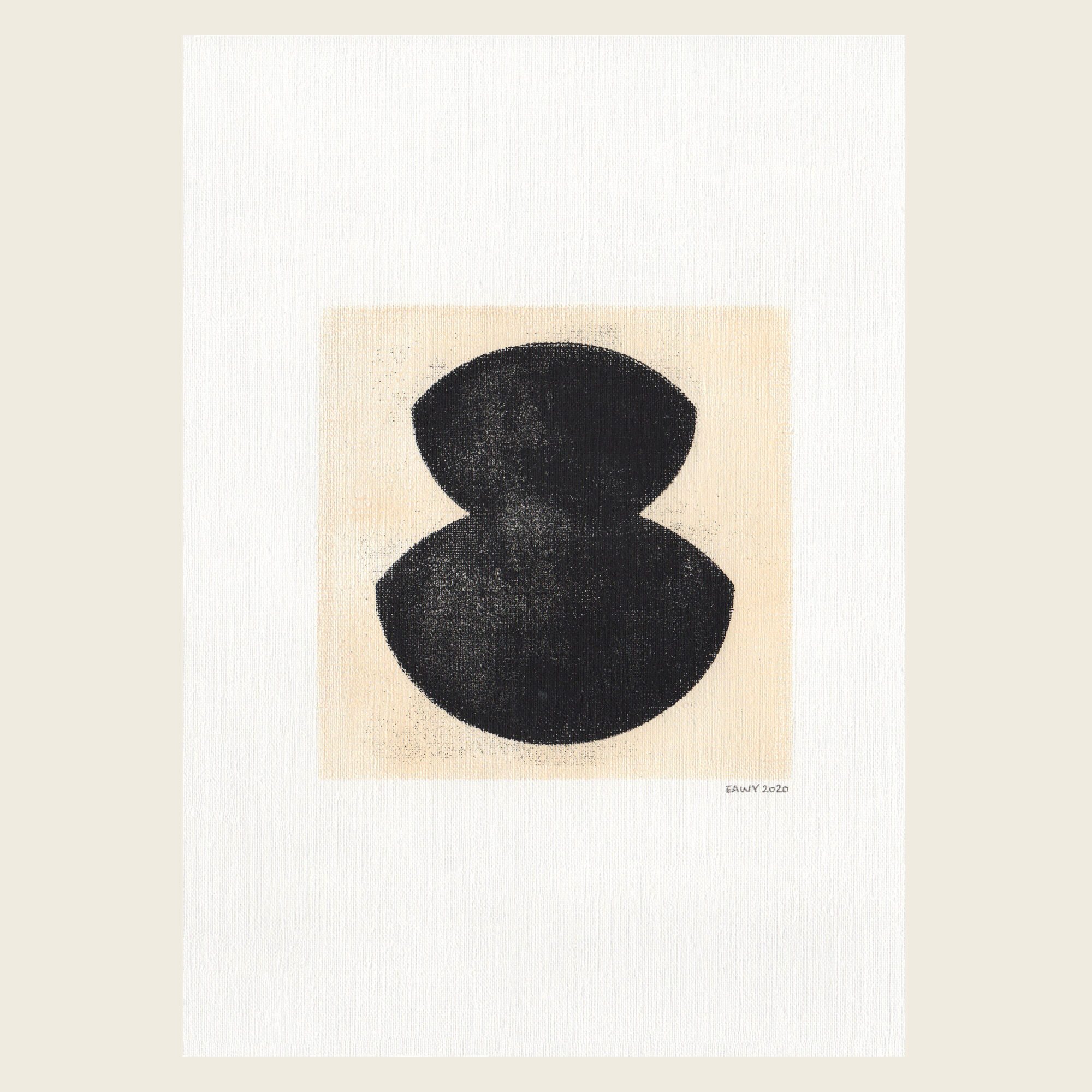 Painting on abstract illustration abstract illustration Unsym M201