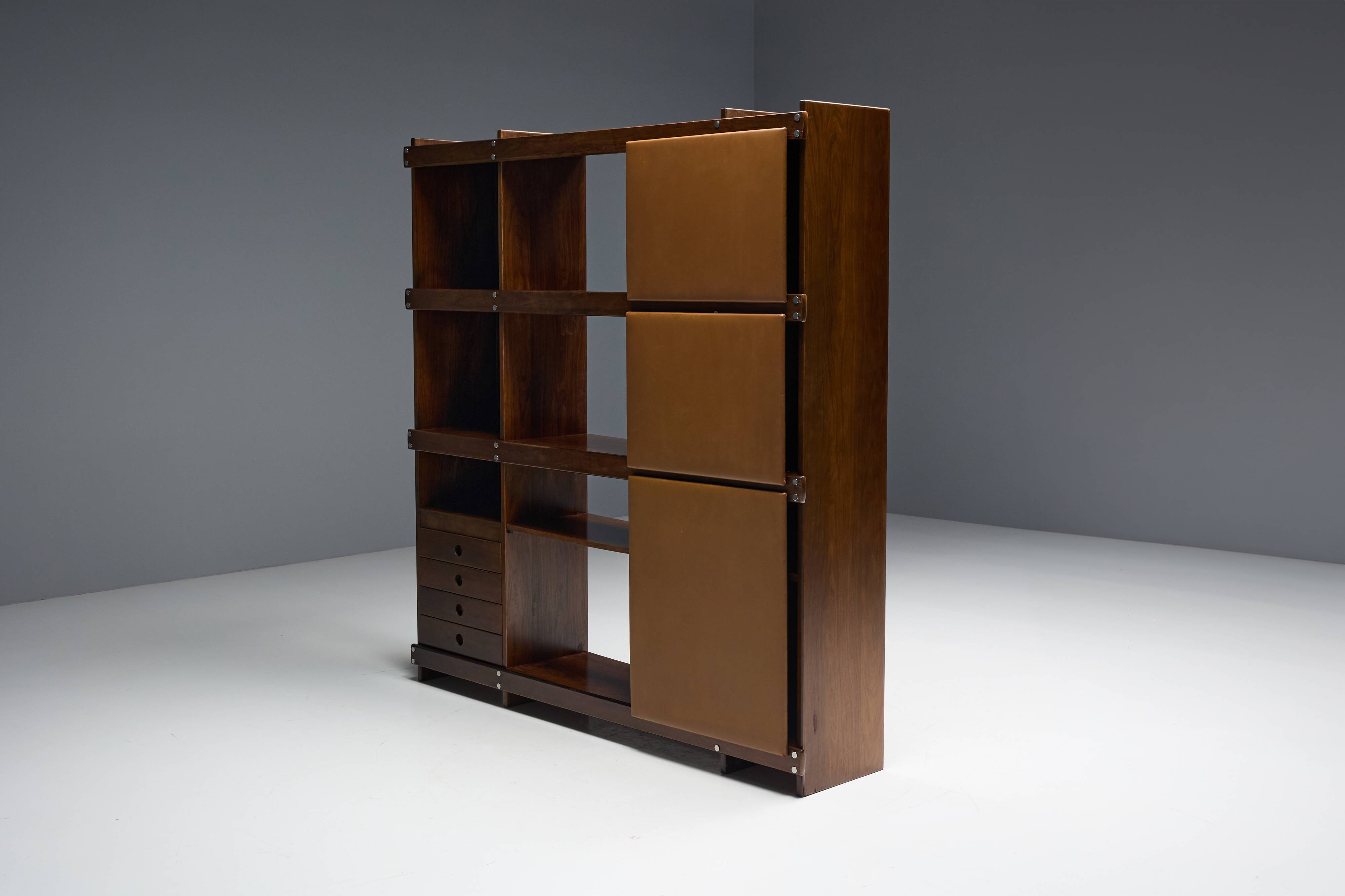 Bookcase 'Adolpho' by Sergio Rodrigues for OCA, Brazil, 1960s