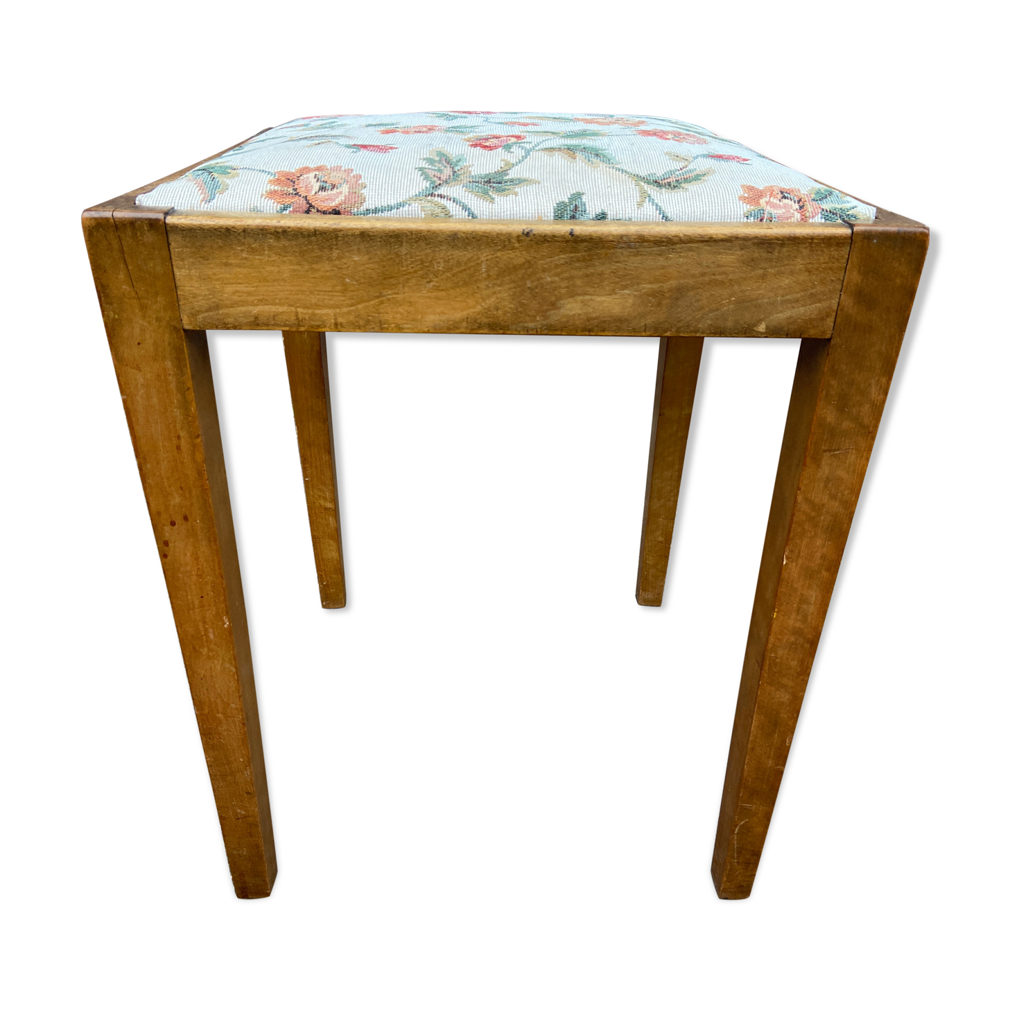 Tabouret style Louis XVI.tapisserie vintage