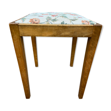 Tabouret style Louis XVI tapisserie vintage