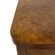 Art Deco side table walnut wood design 30's